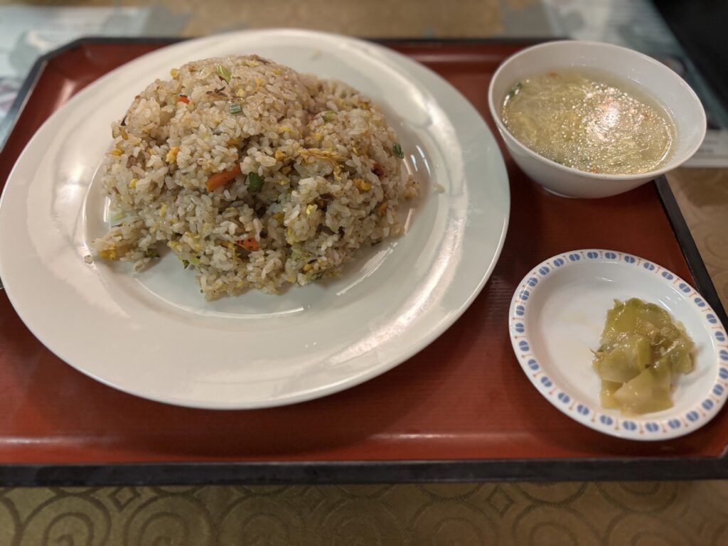 又来軒岡山駅前店　2025年6月　メニュー　焼き飯